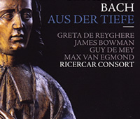 Guy de Mey - Bach Cantatas © Ricercar Consort
